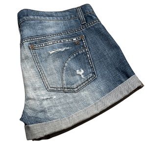 Joe’s Distressed Loose Fit Denim Shorts - Size W30
